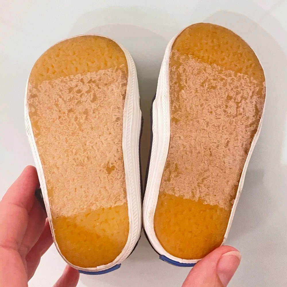 Keds Double Decker Crib shoe size 3M EUC  Dachshund appliqué